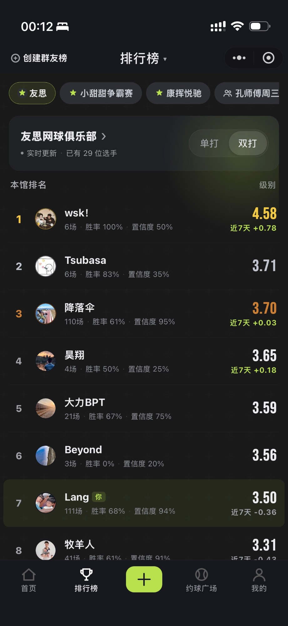 Match Note 排行榜